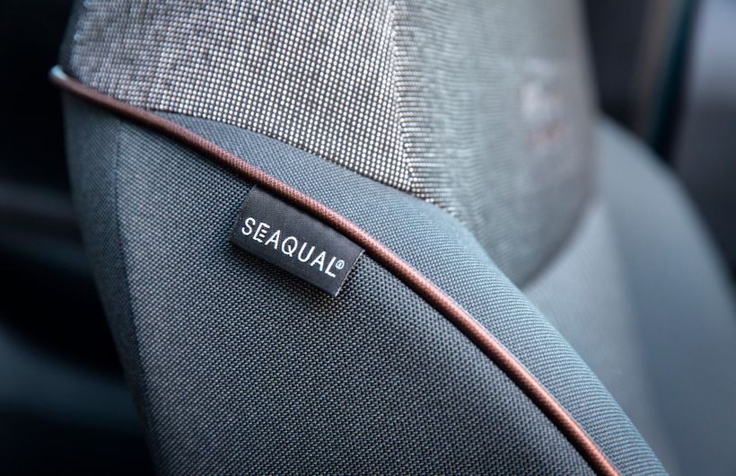 Seaqual upholstery in fiat 500